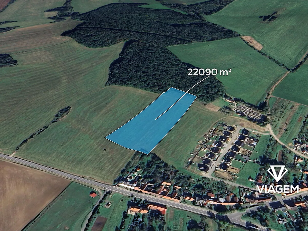 Prodej podílu 1/16 stavebního pozemku 1380 m²